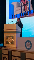 Worlds Conference of IOV (International Organization of Folk Arts), lecture al'Institute for Heritage Studies di Sharjah, Emirati Arabi, della prof.ssa Letizia Bindi,