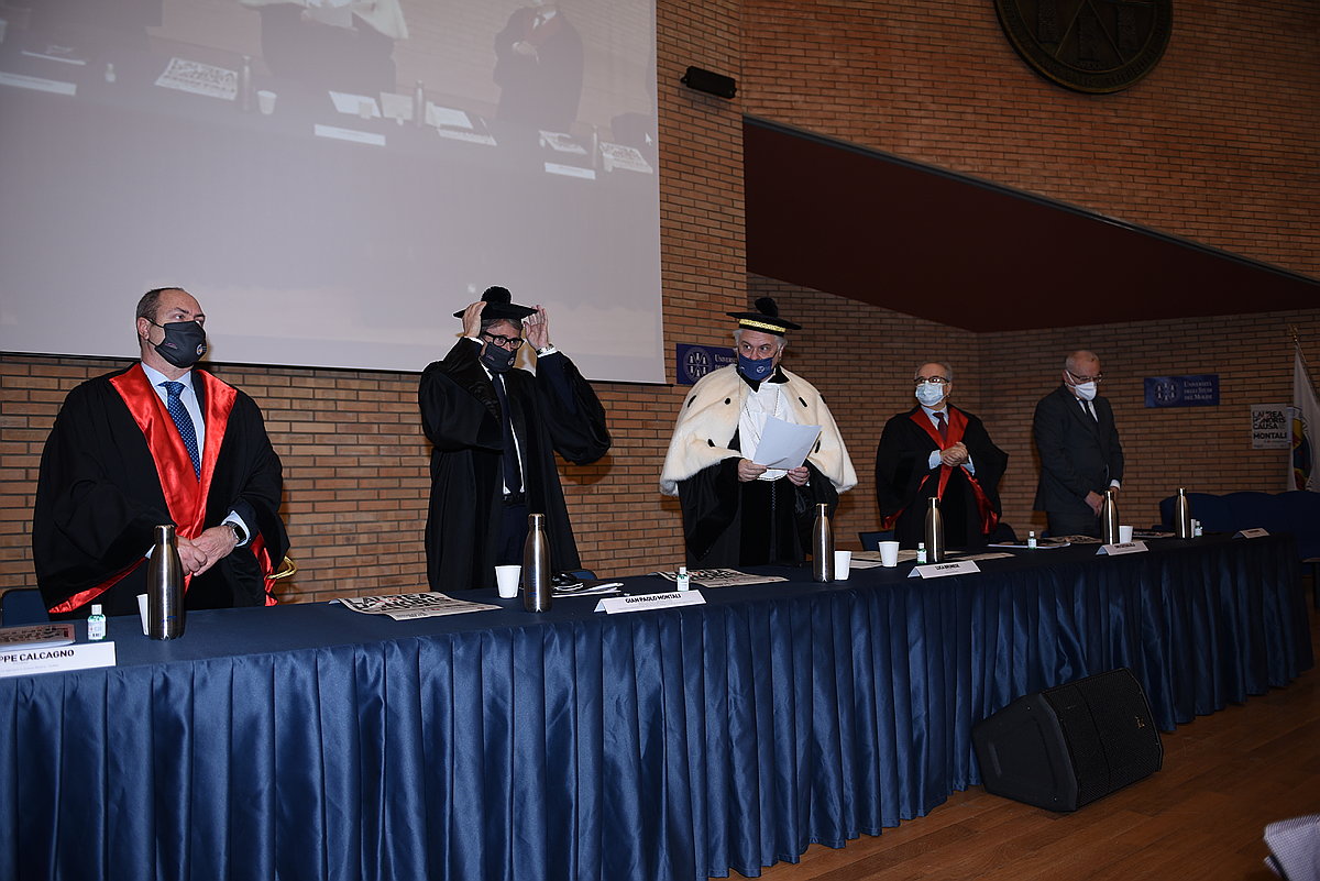 Laurea honoris causa a Gian Paolo Montali