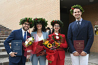 Sedute di laurea in presenza, UniMol tra i primi atenei italiani a ripartire: 25 giugno, Aula Magna, con Scienze Motorie e Medicina e Chirurgia.<br>
