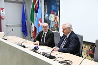 UniMol e Regione Molise: conferenza stampa congiunta Rettore e Commissario ad acta alla Sanità regionale<br><br>