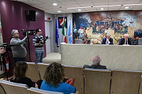 Conferenza stampa di presentazione del nuovo Accordo di Programma Quadro Generale tra l’UniMol e la Regione Molise.